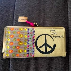 Natural Life clutch wallet